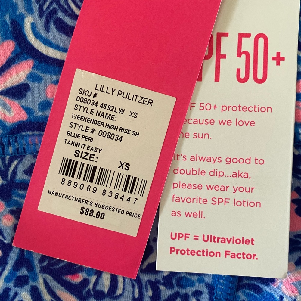 Lilly Pulitzer Taking it Easy weekender high rise shorts - Picture 4 of 5